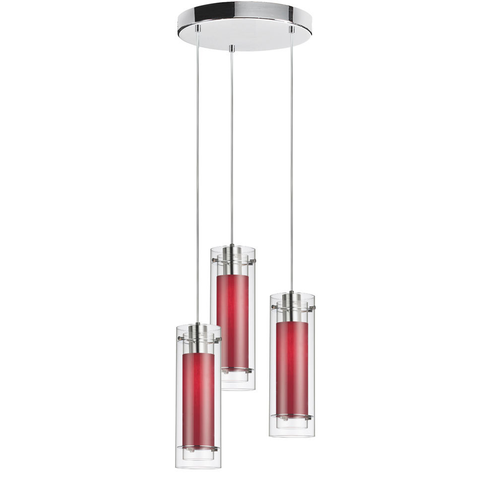 3LT PC Round Clear - Clear GL Red Sleeve