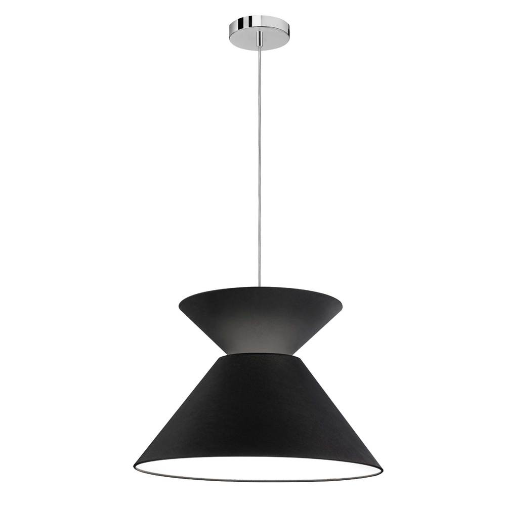 1LT Patricia Pendant, JTone BLK Shade, PC