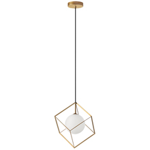 Dainolite TSN-1P-GLD - 1 Light Halogen Pendant Gold Finish