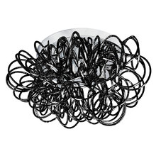 Dainolite BAY-144FH-BK - 4LT Tubular Flush Mount