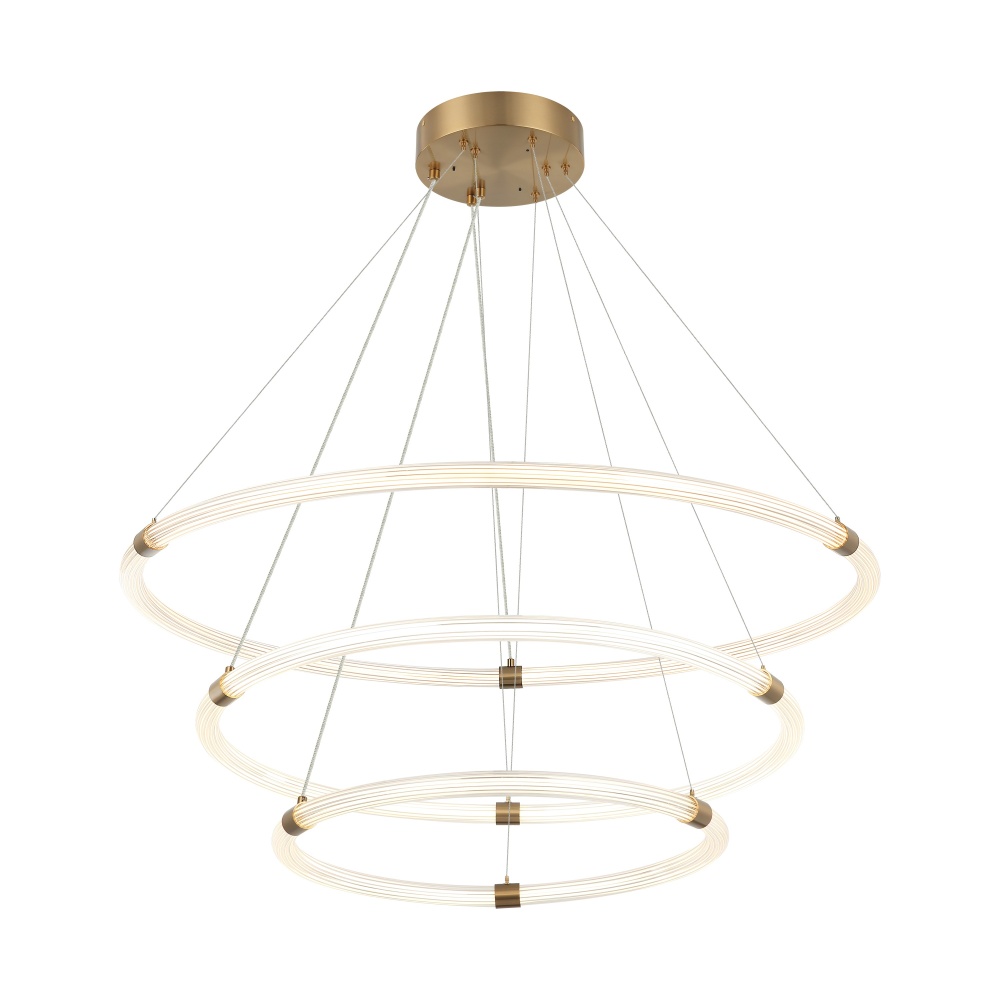 Inkara Aged Gold Brass Pendant