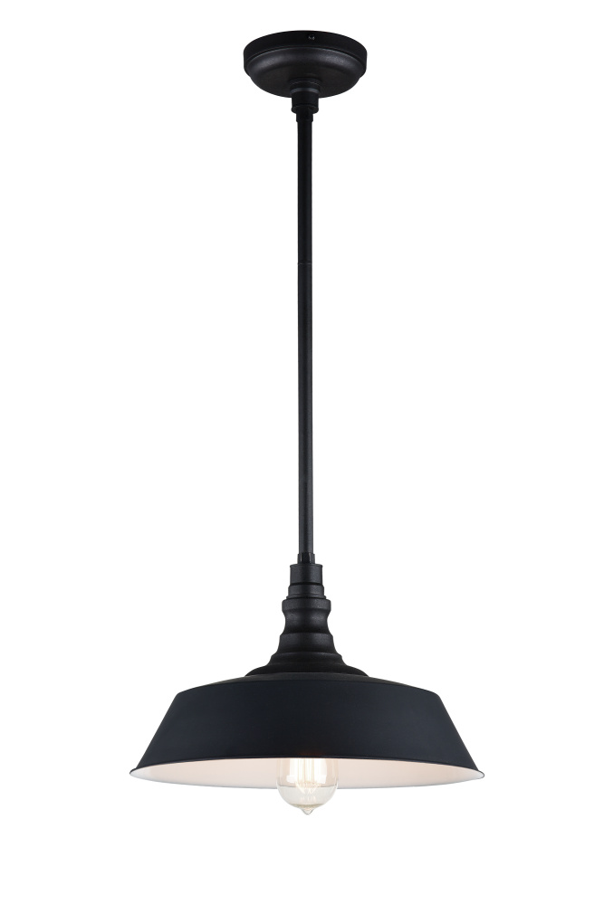 Scacchi Dark Grey Pendant