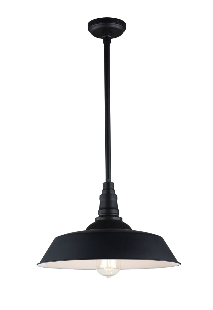 Scacchi Dark Grey Pendant