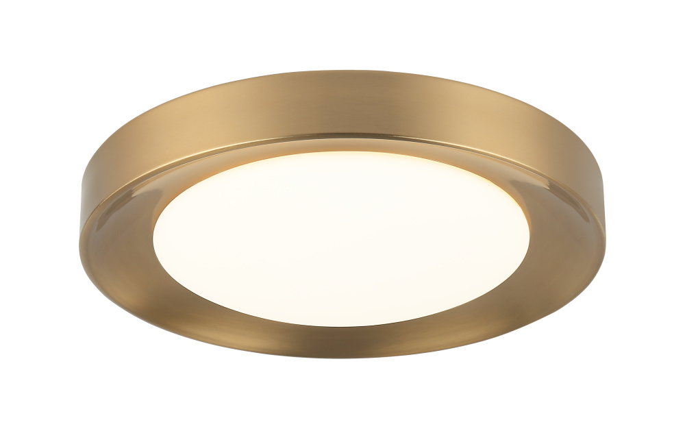 Essene Aged Gold Brass Ceiling Mount