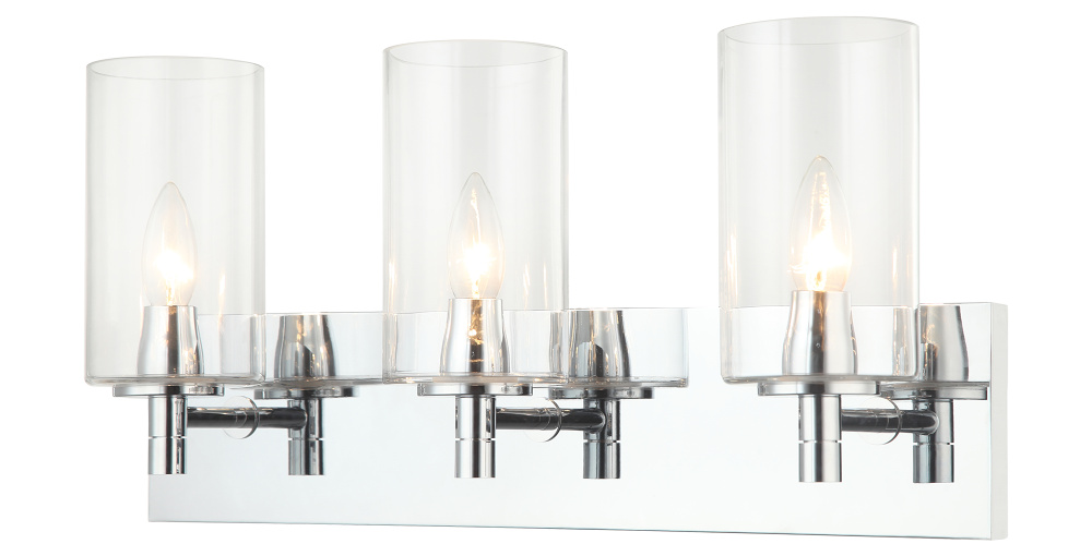 Candela Chrome Wall Sconce