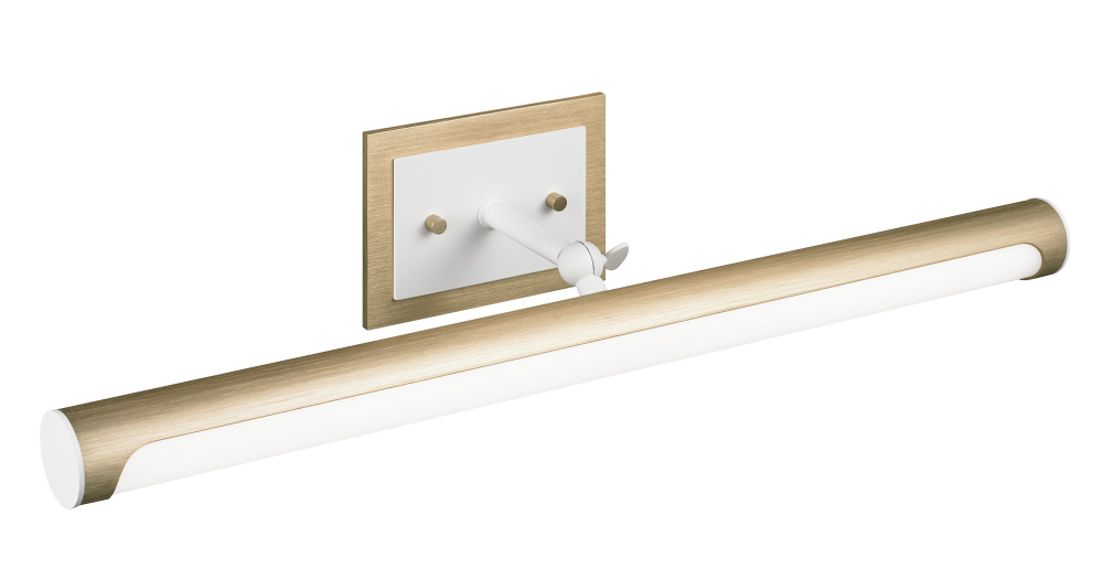 Lexon Oxidized Gold and White Wall Sconce