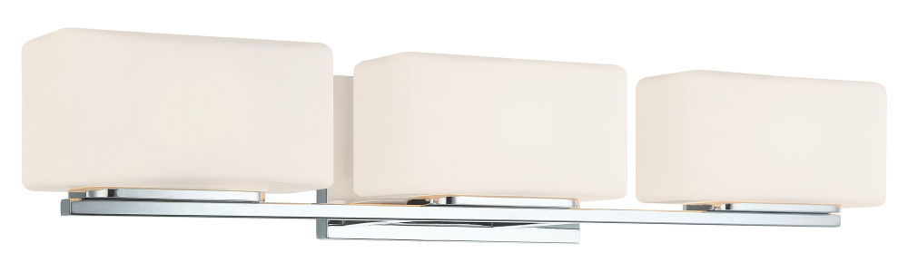 Chiclet Chrome Wall Sconce