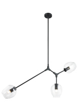 Matteo Lighting C49703BK - Cherry Blossoms Black Chandelier