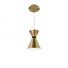 WAC Canada PD-57108-27-AB/BK - Pin Up Pendant Light