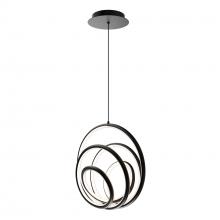 WAC Canada PD-81513-27-BK - Hoopla Pendant Light