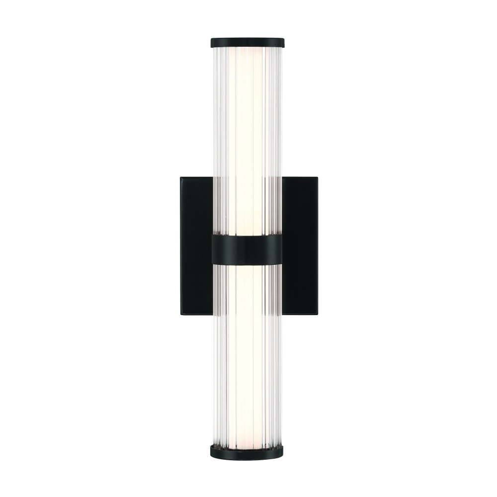 Fayton 14" LED Sconce In Black