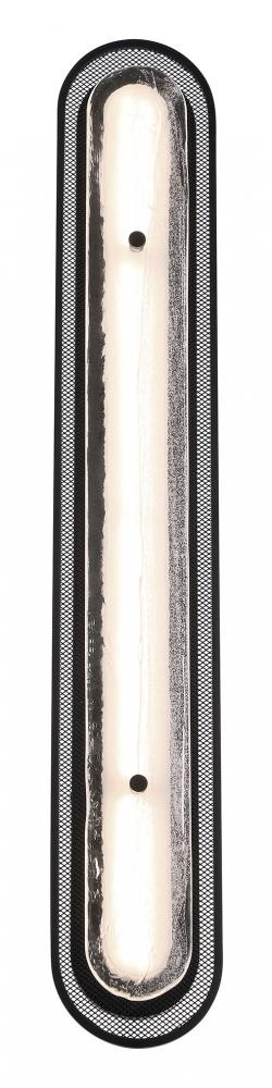 Tramore-Wall Sconce-38In-BK-Sl
