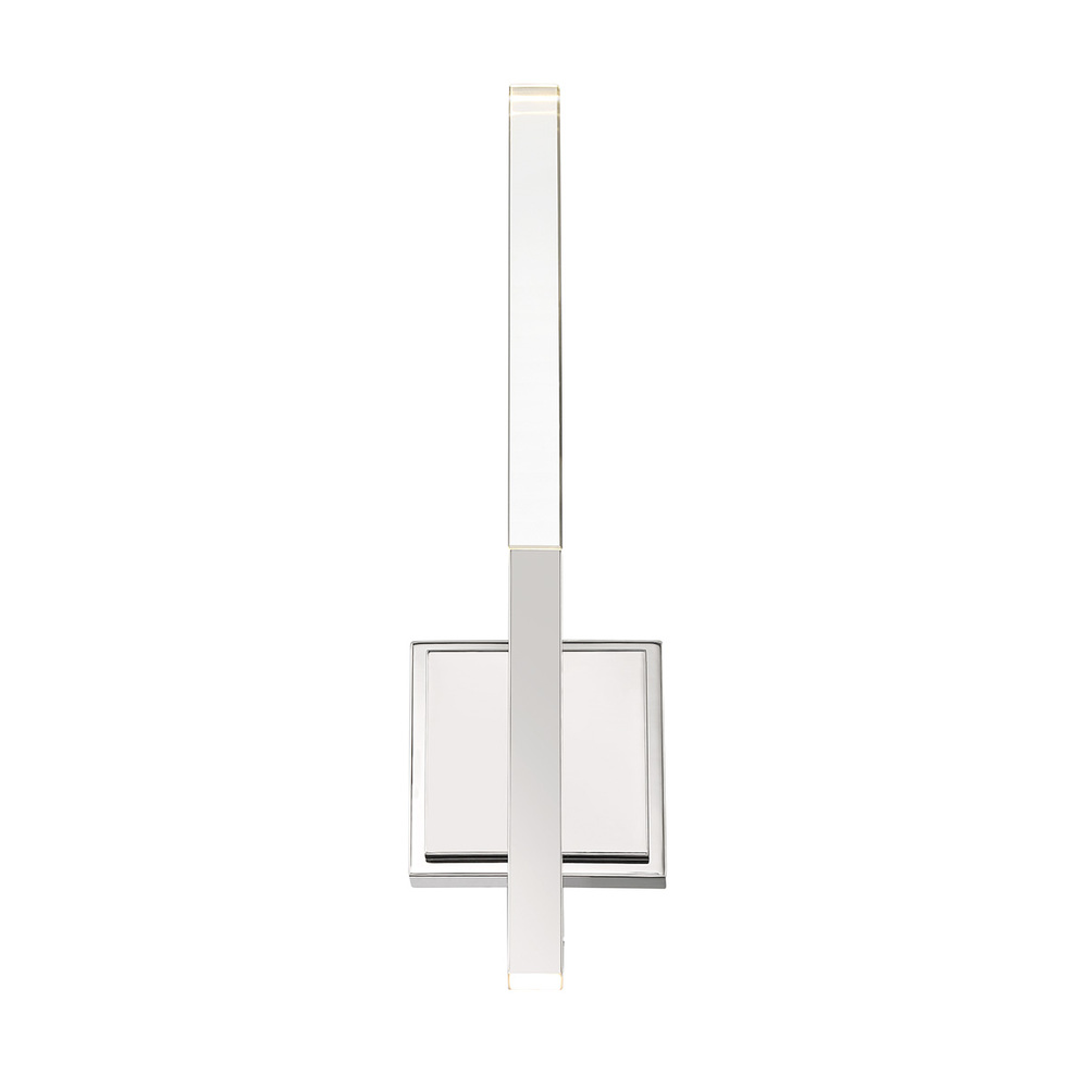 Benicio 2 Light Vanity in Polished Nickel