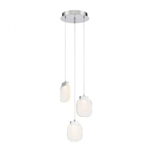 Eurofase 38042-020 - Paget, 3LT LED Chand, Chr
