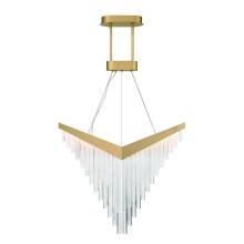 Eurofase 47187-016 - Vivien 32" LED Chandelier In Gold