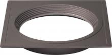 Satco Products Inc. S9528 - Freedom Square 4" Trim Option For 4" Base Unit; Bronze Finish