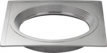 Satco Products Inc. S9529 - Freedom Square 4" Trim Option For 4" Base Unit; Polished Nickel Finish