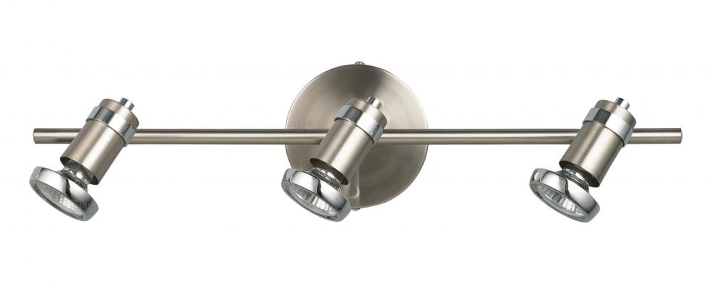 Shay, IT391A03BCH10, 3 Lt Track Light, 50W GU10,  21 IN W x 5 .75 IN H x 4 .75 IN D