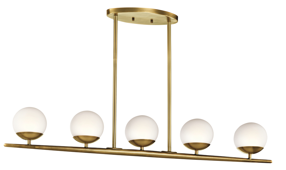 Linear Chandelier 5Lt Halogen