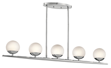 Kichler 43580CH - Linear Chandelier 5Lt Halogen