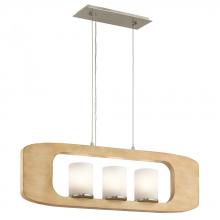 Kichler 43759NI - Linear Chandelier 3Lt