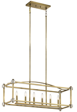 Kichler 43920NBR - Linear Chandelier 6Lt