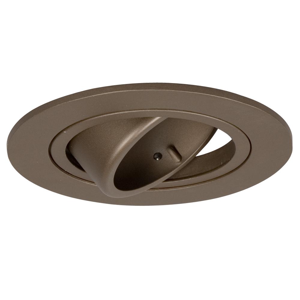 4" Line Voltage Gimbal Ring - Bronze