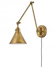 Hinkley Canada 3692HB - Medium Swing Arm Single Light Sconce