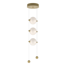 Hubbardton Forge - Canada 139059-LED-STND-86-GG0668 - Abacus 3-Light LED Pendant