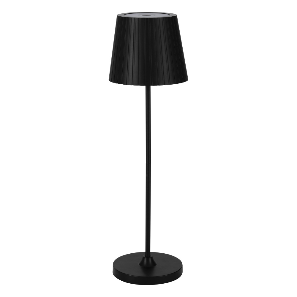 1 LT Outdoor Table Lamp w/ Black Finish