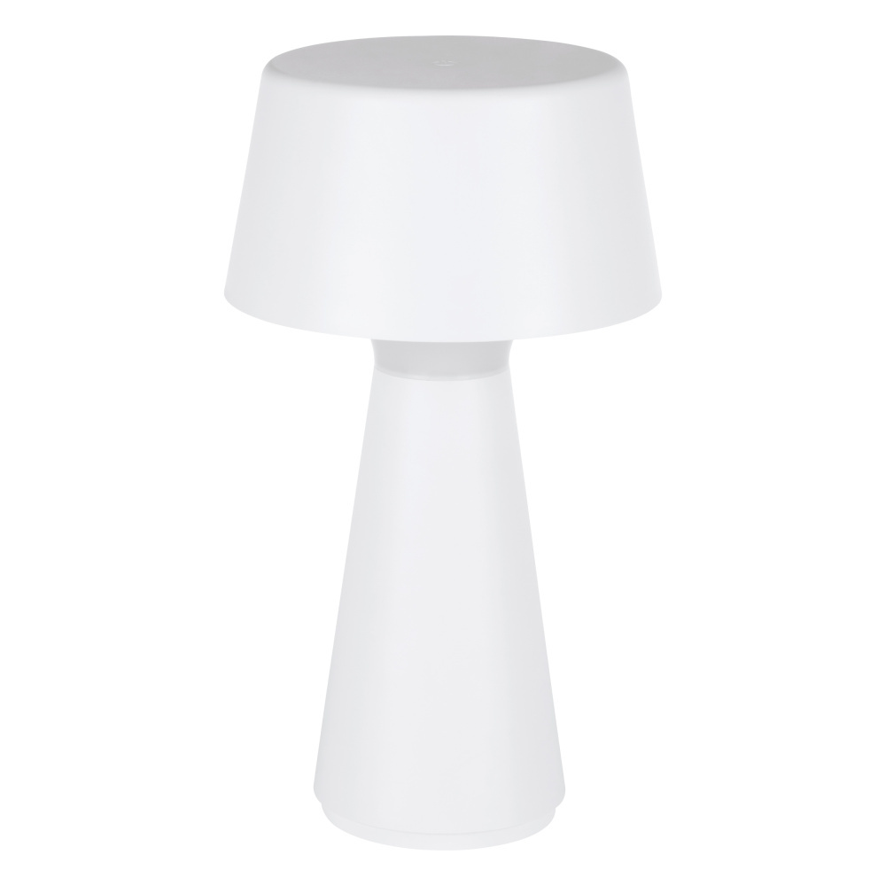 1 LT Outdoor Table Lamp w/ White Finish