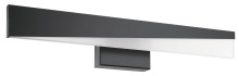 Eglo Canada 205524A - Integrated LED Bath/Vanity Light w/ Black Finish & White Diffuser