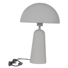 Eglo Canada 206033A - 1 LT Table Lamp w/ Grey Finish & Grey Metal Shade