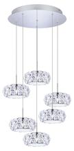 Eglo Canada 39008A - 6L LED Suspension