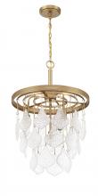 Craftmade P980SB4 - Vesi 4 Light Pendant in Satin Brass