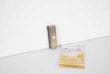 Craftmade PB5011-SB - Surface Mount LED Lighted Push Button in Satin Brass