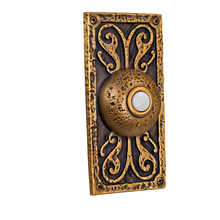 Craftmade PB3037-BB - Surface Mount Designer LED Lighted Push Button in Burnished Brass