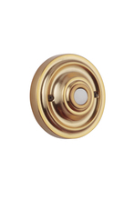 Craftmade PB3039-SB - Surface Mount LED Lighted Push Button in Satin Brass